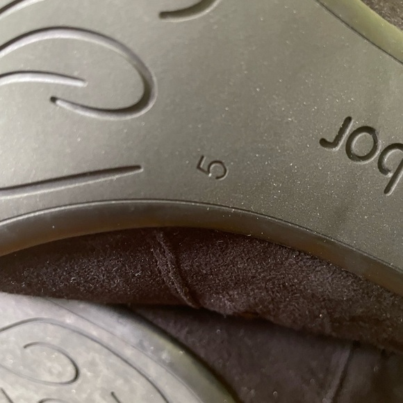 New GABOR Block Heel Black Suede Slouch Boot Uk Size 5 US 7.5 Eu 38 - Picture 7 of 9